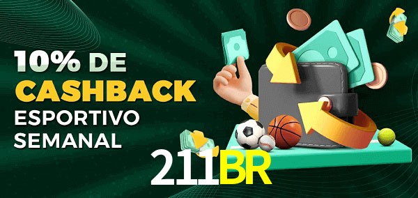 10% de bônus de cashback na 211BR